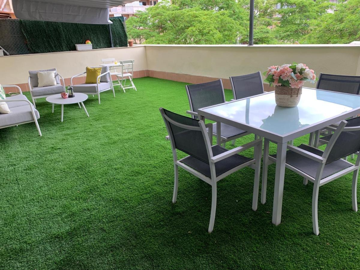 Espectacular Piso Con Fascinante Terraza Near Barcelona Apartment Sant Adria de Besos Exterior foto